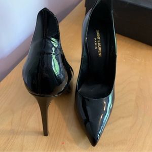 YSL black heels